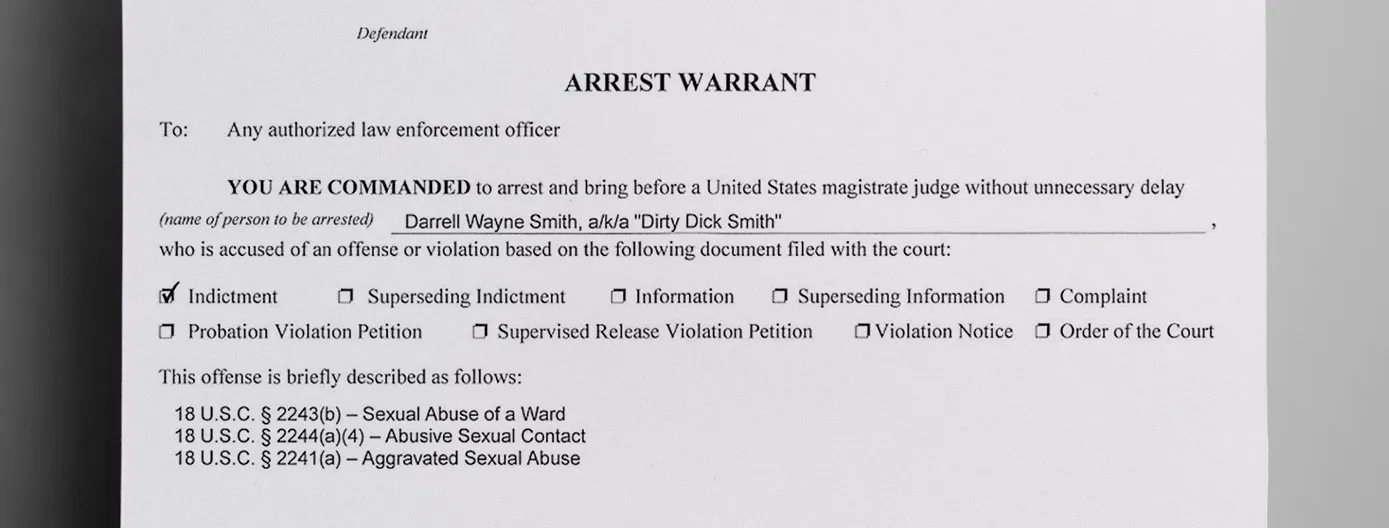 An_excerpt _of _Darrell_Wayne_Smith’s_arrest_warrant_The_Daily_Muck