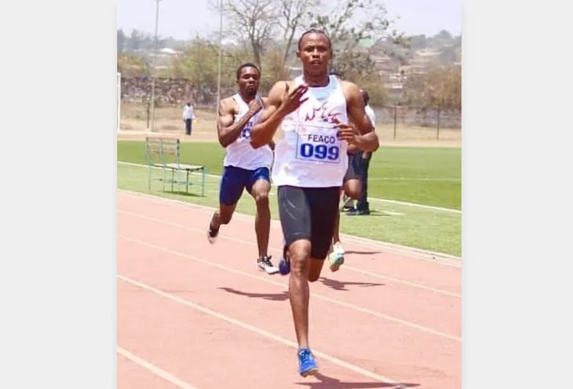 Congolese_Sprinter_Dominique_Mulamba_Sprints_on_a_Track_Before_The_ITA_Provisionally_Erased_His_Results_from_the_2024_Paris_Olympics