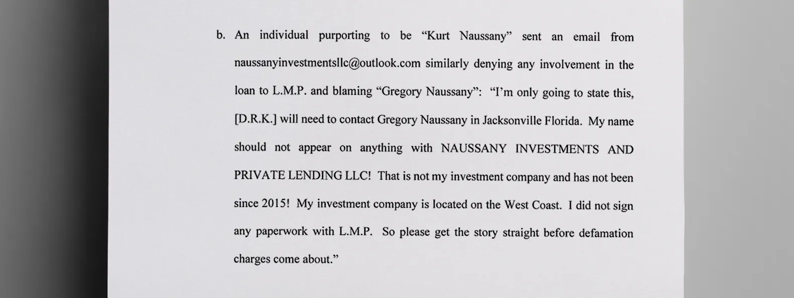 Prosecutors charge that Lisa_Jeanine_Findley_posed_as_Kurt_Naussany_The_Daily_Muck