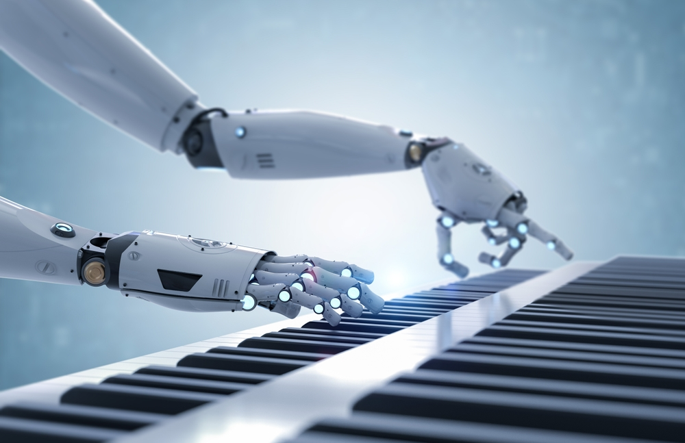 A_Pair_of_Robotic_Arms_Plays_a_Piano_Representing_a_New_Legal_Case_Alleging_AI-Created_Music_is_Fraud_The_Daily_Muck