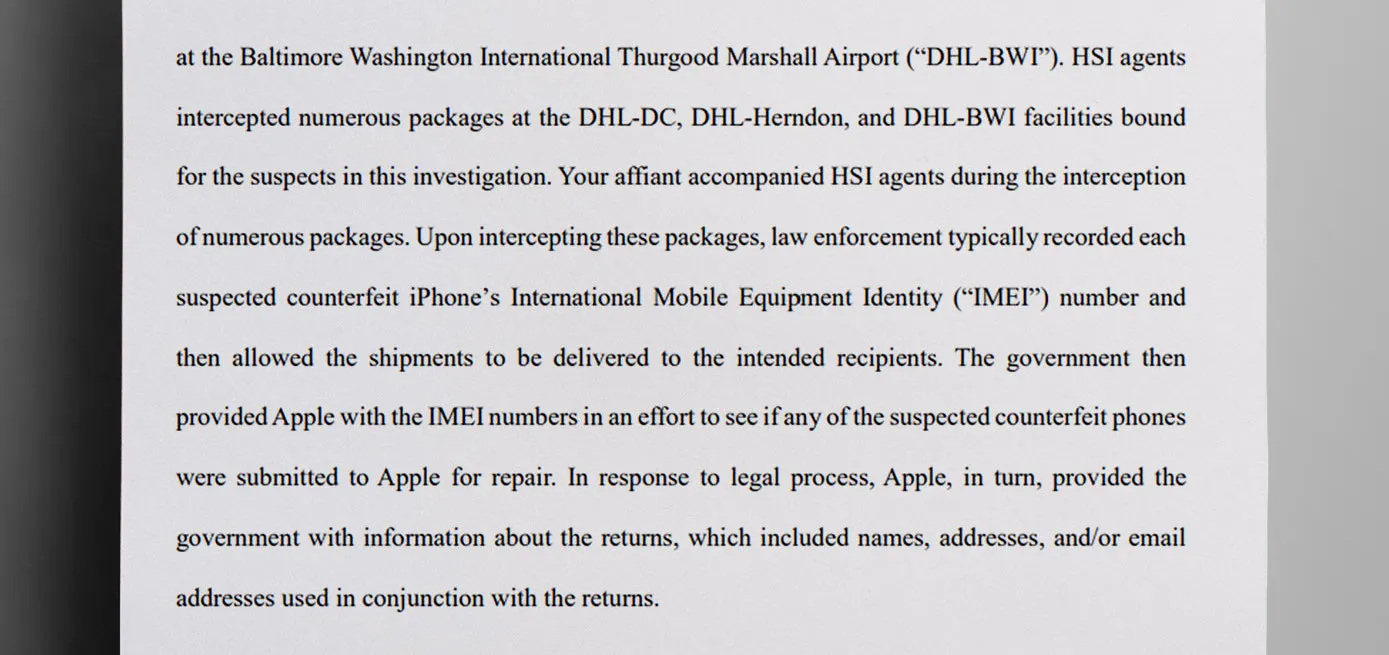 Apple cooperated with the U.S. government to bust a counterfeit iPhone ring led by two Chinese men - The Daily Muck