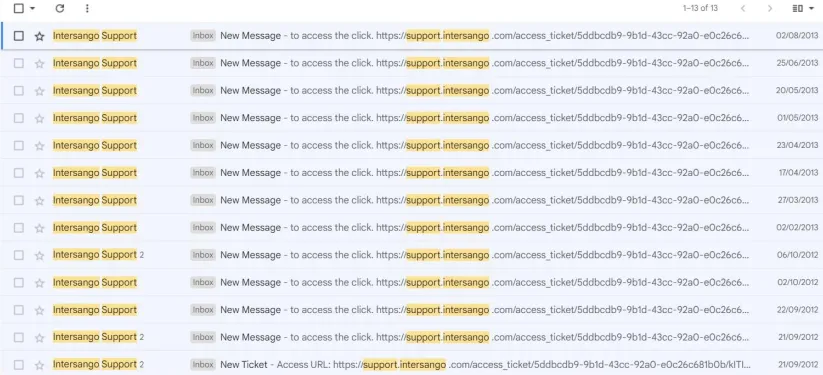 The following screenshot shows Dr. Jefferson’s 13 attempts at collection over a 12-month period - The Daily Muck