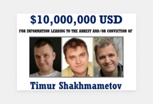The U.S. Has Authorized a 10 Million Award for Information Leading to the Arrest of Timur Shakhmametov - The Daily Muck