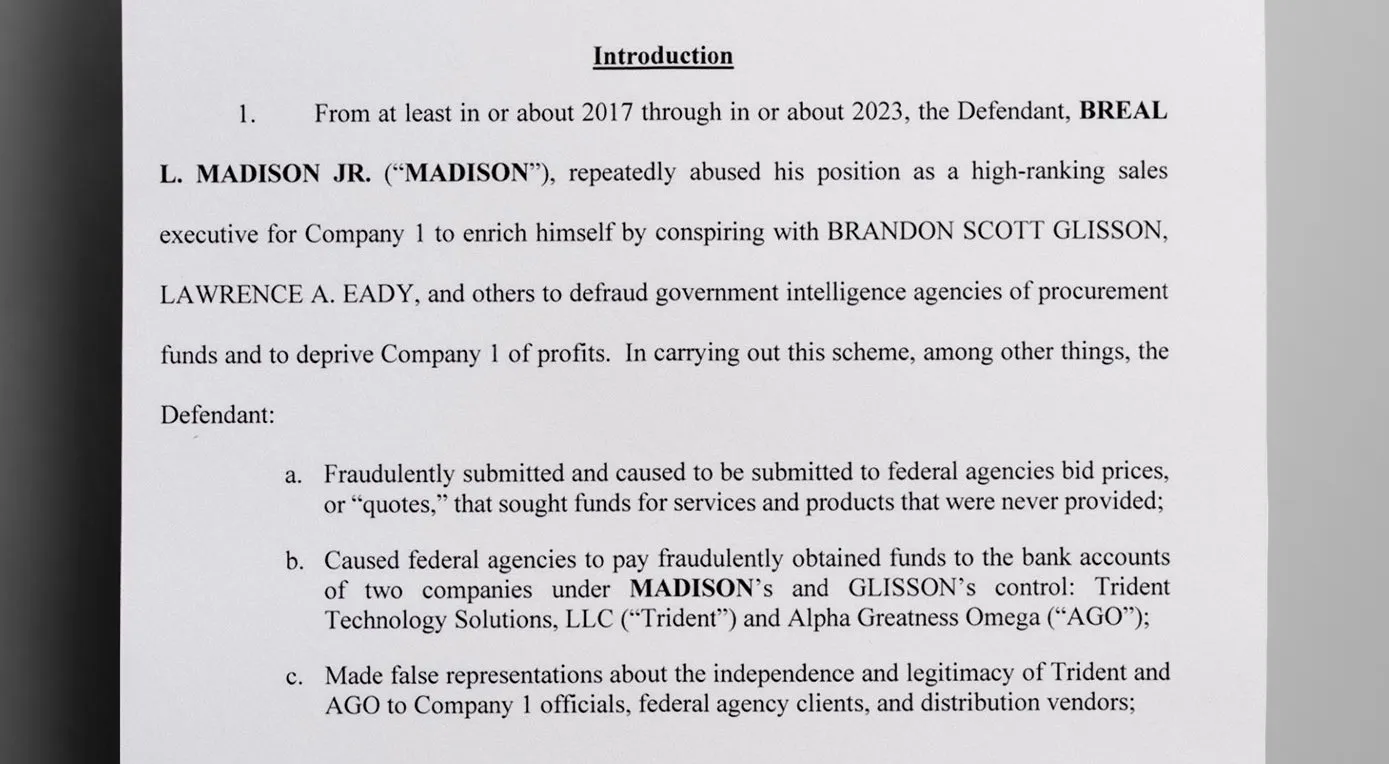 Authorities allege Victor Marquez conspired with Breal Madison and others to submit false high bids so Marquez’s company would fraudulently win contracts - The Daily Muck