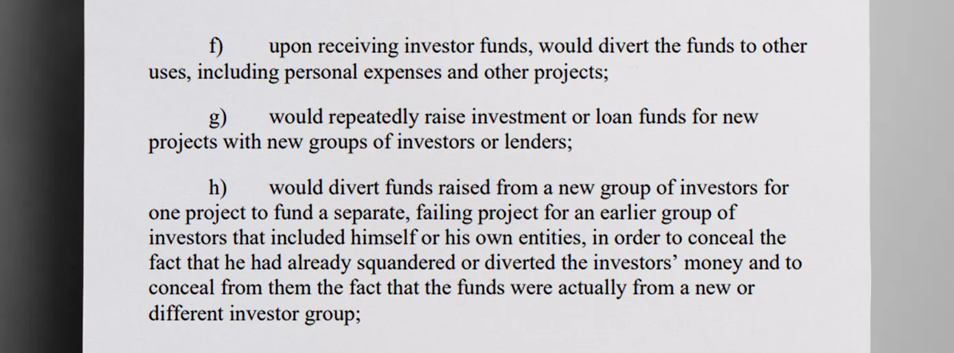 In a classic Ponzi-style scheme, Wanger and business partner Michael Mains used new funds from investors to make it seem like older investments were profitable - The Daily Muck