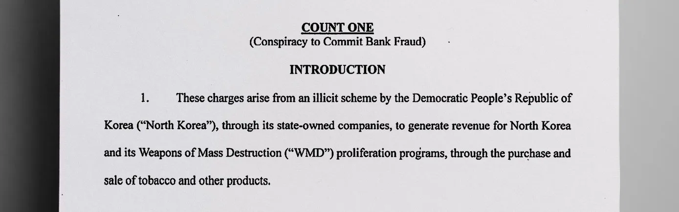 Jin Guanghua and his co-conspirators smuggled tobacco to generate revenue for weapons of mass destruction - The Daily Muck