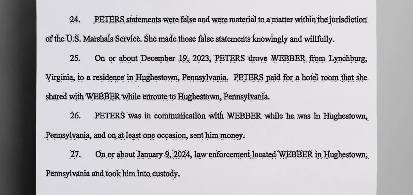 Police caught Webber in a hotel room with meth and a gun, according to law enforcement officials, resulting in his arrest