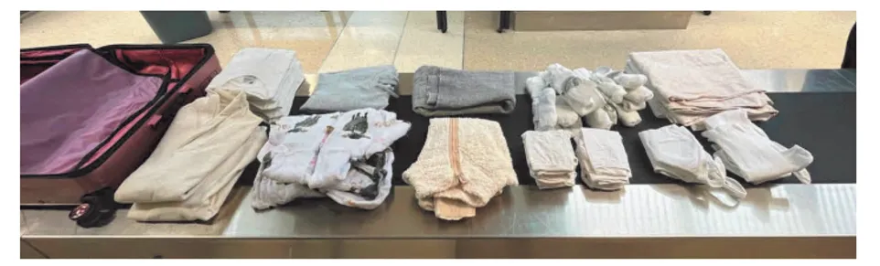 When_CBP_officers_inspected_Matharus_suitcases_they_found_drugs_caked_on_some_of_the_items