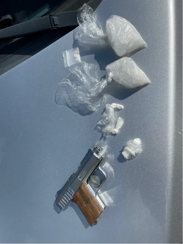 A_sheriffs_deputy_patted_down_Danny_Ray_Boree_during_a_traffic_stop_and_found_bags_of_meth