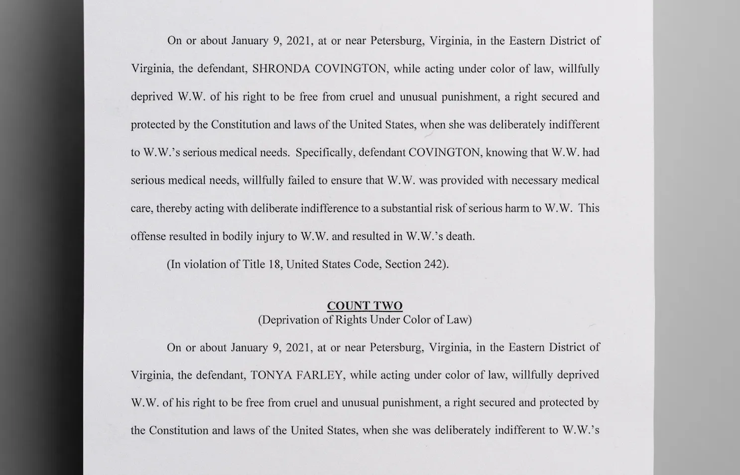 Shronda_Convington_and_Tonya_Farley_were_convicted_of_violating_an_inmates_civil_rights_by_letting_him_die_in_their_care