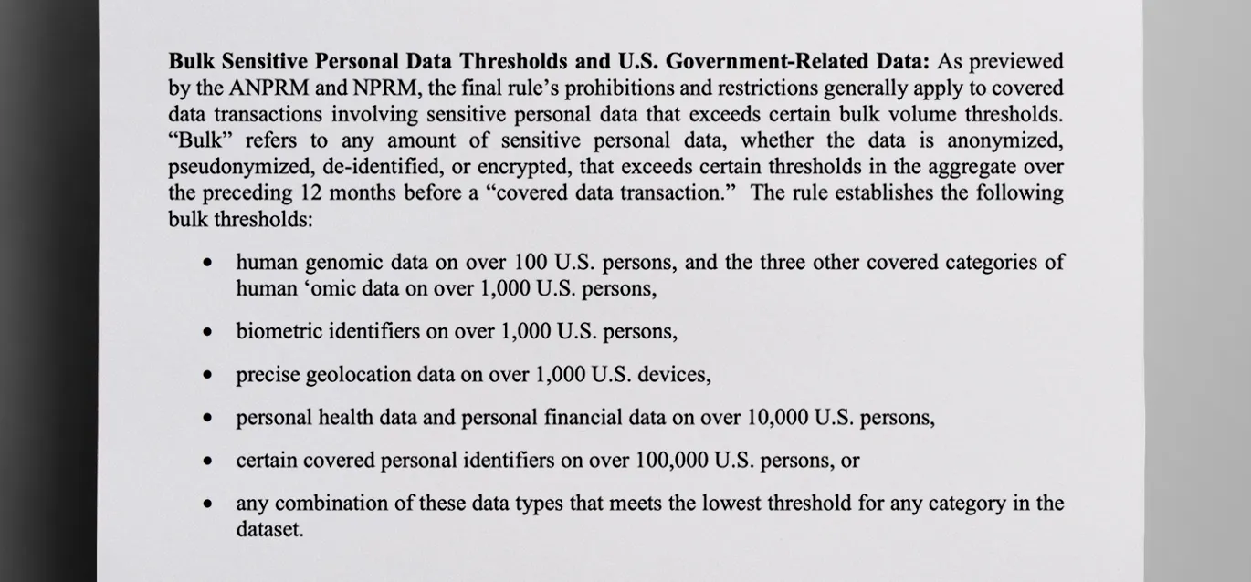 The_Final_Rule_stipulates_amounts_of_personal_data_that_can_be_collected_and_stored_by_companies