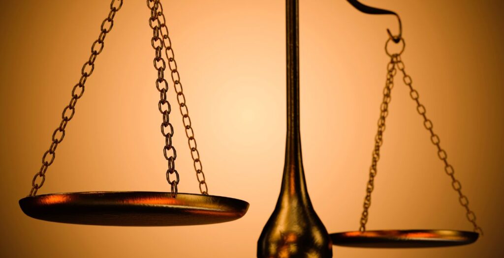 How to request a new judge in family court – courtroom and gavel representing legal process - judge scales representing the legal process